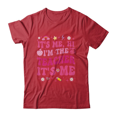 Its Me Hi Im The Teacher Its Me Back To School Retro Flower Shirt & Hoodie | teecentury