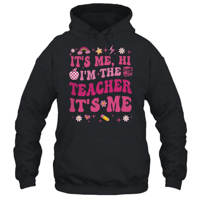 Its Me Hi Im The Teacher Its Me Back To School Retro Flower Shirt & Hoodie | teecentury