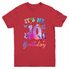 Its My 10th Birthday Girls Butterfly Theme Party 10 Year Old Youth Shirt | teecentury