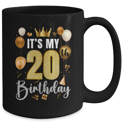 Its My 20th Birthday Happy 2004 Birthday Party For Men Women Mug | teecentury