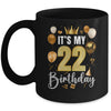 Its My 22nd Birthday Happy 2002 Birthday Party For Men Women Mug | teecentury