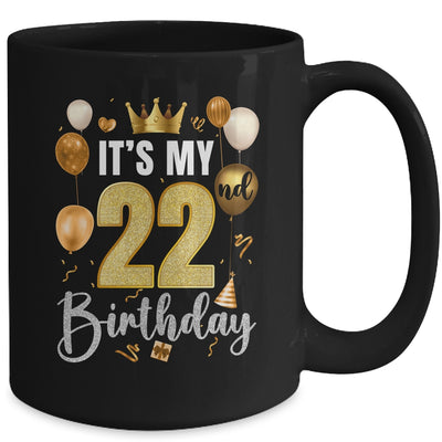 Its My 22nd Birthday Happy 2002 Birthday Party For Men Women Mug | teecentury