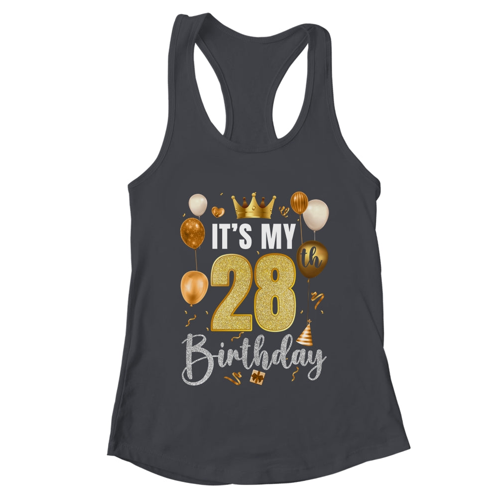 Its My 28th Birthday Happy 1996 Birthday Party For Men Women Shirt & Tank Top | teecentury