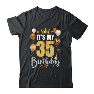 Its My 35th Birthday Happy 1989 Birthday Party For Men Women Shirt & Tank Top | teecentury