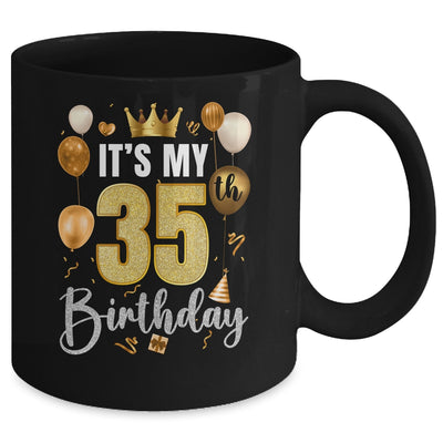 Its My 35th Birthday Happy 1989 Birthday Party For Men Women Mug | teecentury