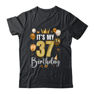 Its My 37th Birthday Happy 1987 Birthday Party For Men Women Shirt & Tank Top | teecentury