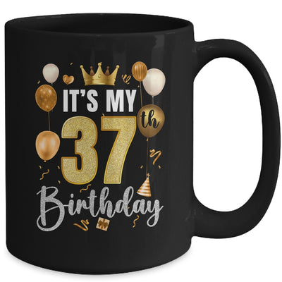 Its My 37th Birthday Happy 1987 Birthday Party For Men Women Mug | teecentury