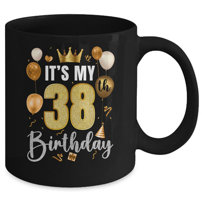 Its My 38th Birthday Happy 1986 Birthday Party For Men Women Mug | teecentury