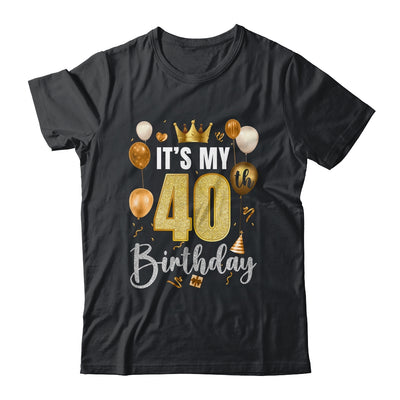 Its My 40th Birthday Happy 1984 Birthday Party For Men Women Shirt & Tank Top | teecentury