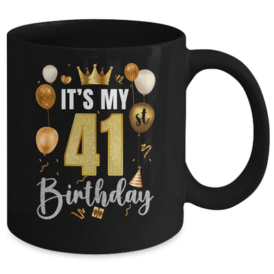 Its My 41st Birthday Happy 1983 Birthday Party For Men Women Mug | teecentury