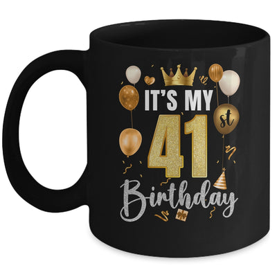 Its My 41st Birthday Happy 1983 Birthday Party For Men Women Mug | teecentury