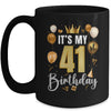 Its My 41st Birthday Happy 1983 Birthday Party For Men Women Mug | teecentury