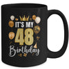 Its My 48th Birthday Happy 1976 Birthday Party For Men Women Mug | teecentury