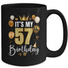 Its My 57th Birthday Happy 1967 Birthday Party For Men Women Mug | teecentury