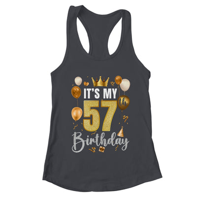 Its My 57th Birthday Happy 1967 Birthday Party For Men Women Shirt & Tank Top | teecentury