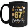 Its My 67th Birthday Happy 1957 Birthday Party For Men Women Mug | teecentury