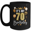 Its My 70th Birthday Happy 1954 Birthday Party For Men Women Mug | teecentury