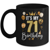 Its My 71st Birthday Happy 1953 Birthday Party For Men Women Mug | teecentury