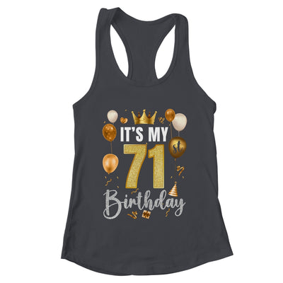 Its My 71st Birthday Happy 1953 Birthday Party For Men Women Shirt & Tank Top | teecentury