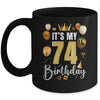 Its My 74th Birthday Happy 1950 Birthday Party For Men Women Mug | teecentury