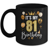 Its My 81st Birthday Happy 1943 Birthday Party For Men Women Mug | teecentury