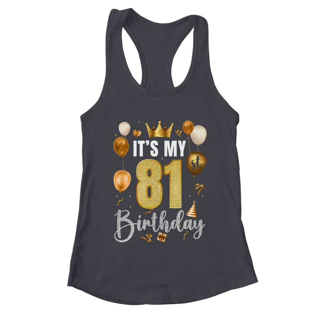 Its My 81st Birthday Happy 1943 Birthday Party For Men Women Shirt & Tank Top | teecentury