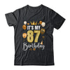 Its My 87th Birthday Happy 1937 Birthday Party For Men Women Shirt & Tank Top | teecentury