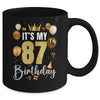 Its My 87th Birthday Happy 1937 Birthday Party For Men Women Mug | teecentury