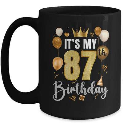 Its My 87th Birthday Happy 1937 Birthday Party For Men Women Mug | teecentury