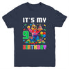 Its My 9th Nine Birthday Building Brick 9 Nine Old Boys Youth Shirt | teecentury