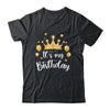 Its My Birthday Cute Women Girl Kids Funny Crown Balloons Shirt & Tank Top | teecentury