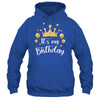 Its My Birthday Cute Women Girl Kids Funny Crown Balloons Shirt & Tank Top | teecentury