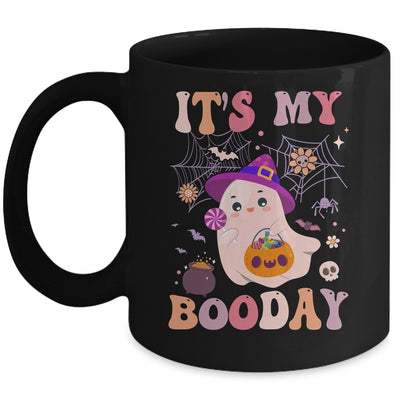 Its My Boo Day Cute Ghost Halloween Birthday Boys Girls Kids Mug | teecentury