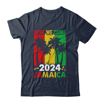 Jamaica 2024 Here We Come Matching Family Vacation Trip Shirt & Tank Top | teecentury