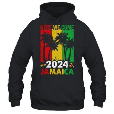 Jamaica 2024 Here We Come Matching Family Vacation Trip Shirt & Tank Top | teecentury