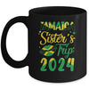 Jamaica 2024 Sisters Trip With Jamaican Flag And Kiss Mug | teecentury