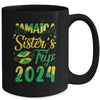 Jamaica 2024 Sisters Trip With Jamaican Flag And Kiss Mug | teecentury