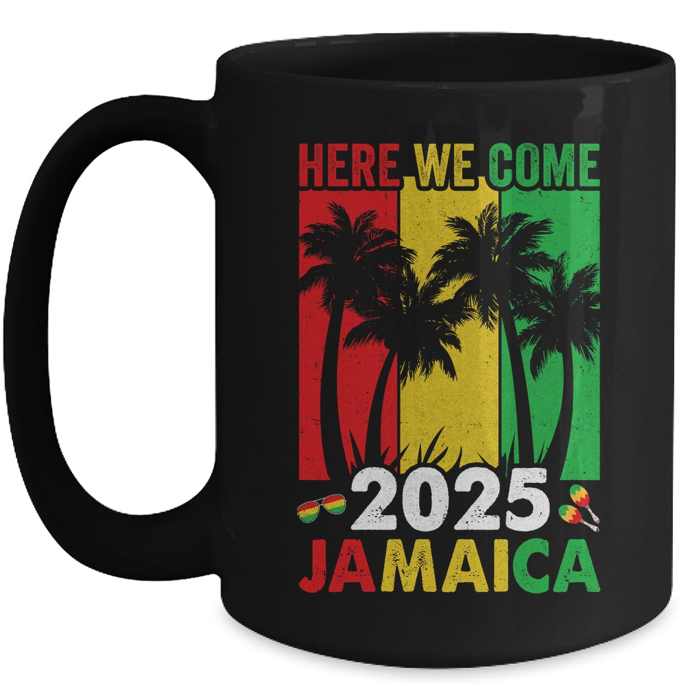 Jamaica 2025 Here We Come Matching Family Vacation Trip Mug | teecentury