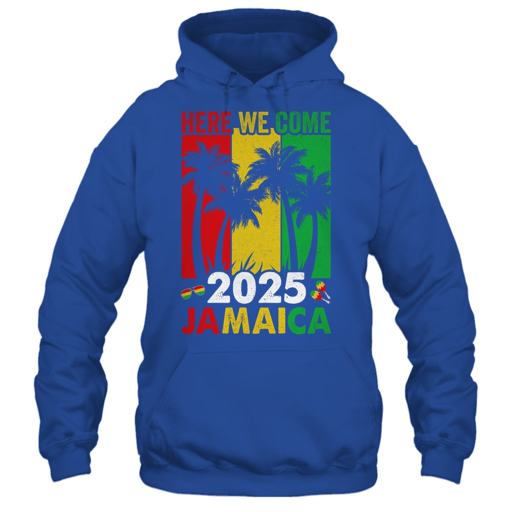 Jamaica 2025 Here We Come Matching Family Vacation Trip Shirt & Tank Top | teecentury