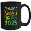 Jamaica 2025 Sisters Trip With Jamaican Flag And Kiss Mug | teecentury