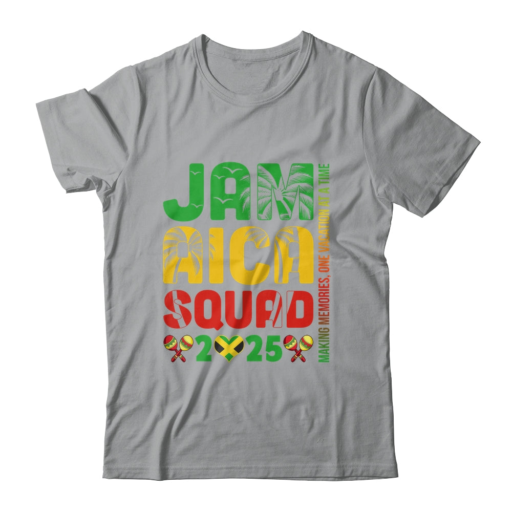 Jamaica 2025 Vacation Trip Matching Family Squad Group Shirt & Tank Top | teecentury