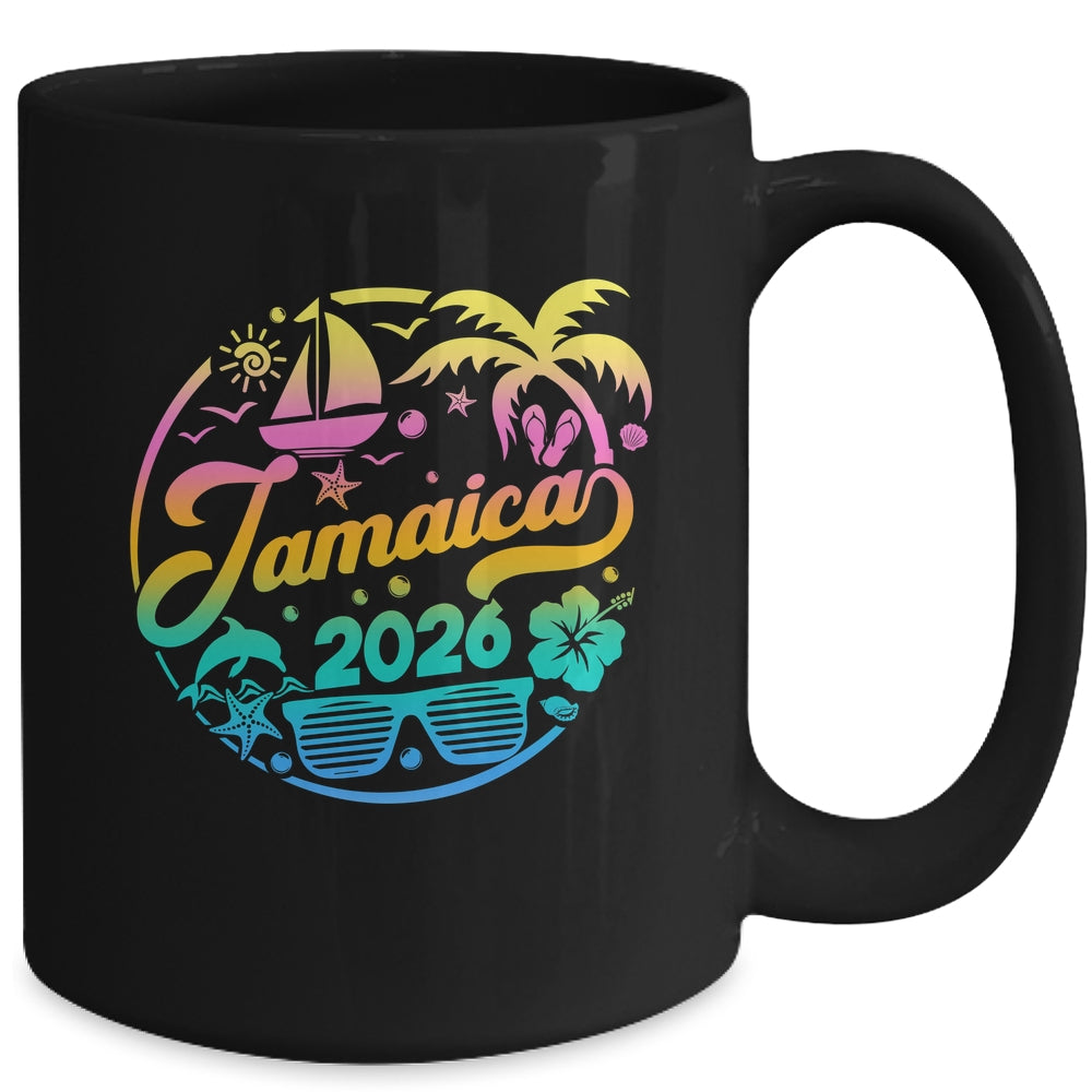 Jamaica 2026 Family Vacation Beach Matching Group Mug | teecentury