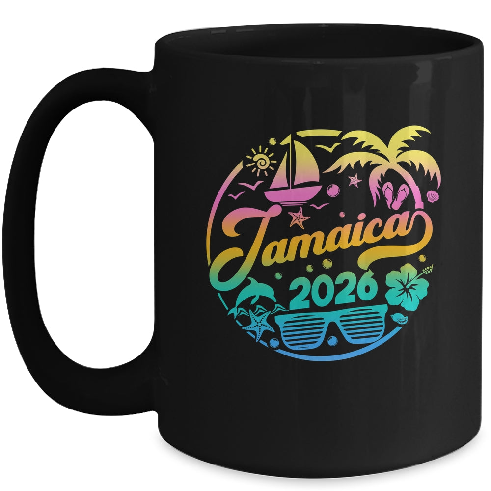 Jamaica 2026 Family Vacation Beach Matching Group Mug | teecentury