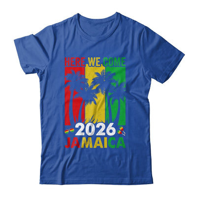 Jamaica 2026 Here We Come Matching Family Vacation Trip Shirt & Tank Top | teecentury