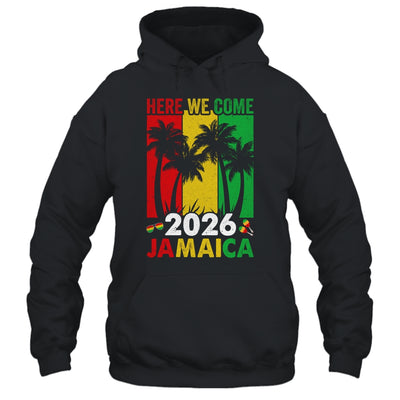 Jamaica 2026 Here We Come Matching Family Vacation Trip Shirt & Tank Top | teecentury