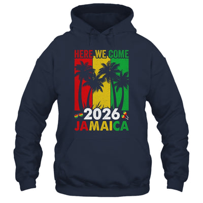Jamaica 2026 Here We Come Matching Family Vacation Trip Shirt & Tank Top | teecentury