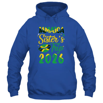 Jamaica 2026 Sisters Trip With Jamaican Flag And Kiss Shirt & Tank Top | teecentury