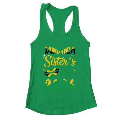 Jamaica 2026 Sisters Trip With Jamaican Flag And Kiss Shirt & Tank Top | teecentury