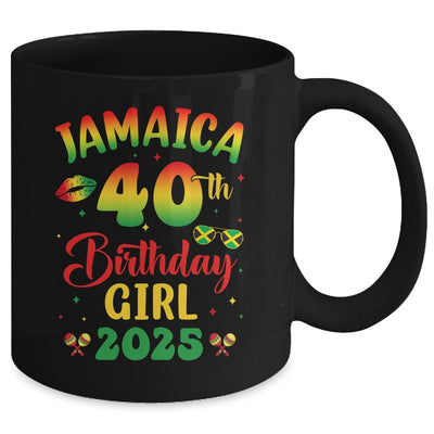Jamaica 40th Birthday Girl 2025 Party Matching Group Mug | teecentury