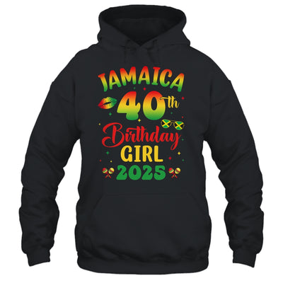 Jamaica 40th Birthday Girl 2025 Party Matching Group Shirt & Tank Top | teecentury